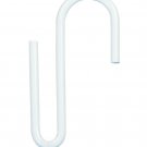 50 White Wire Grid Display Hooks Hook Panels Merchandise Handbag Purse Impulse