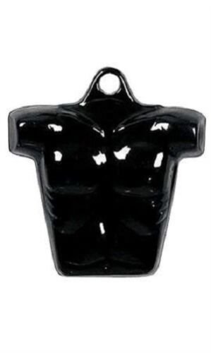 6 Molded Man's Shirt T Shirts Forms Fits S - L Male Mannequin Black Hollow Back