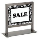 4 Countertop Signs Sign Holder Steel 7 