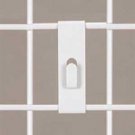 50 Notch Hooks Hook Wire Grid Slat Gridwall Metal Pictures Prints White Hook