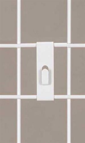 50 Notch Hooks Hook Wire Grid Slat Gridwall Metal Pictures Prints White Hook