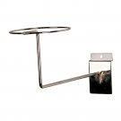 24 Hat Racks for Slatwall Cap Slat Panels Chrome Display Hook Retail Store Grid