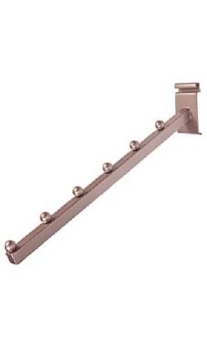 10 Wire Grid Slat Gridwall 6 Ball Waterfall Faceout Square Fixture Rose Gold