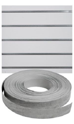 Vinyl Inserts Slatwall Panel SILVER Shelving 2 130' Rolls Decorative 260' Total