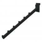 12 Slatwall Waterfall Faceouts Black 6 Ball Cascading Retail 1"" Square Tube