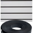 Vinyl Inserts Slatwall Panel Black Shelving Display 130 ft 3 Rolls Decorative
