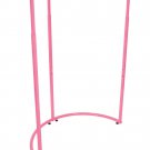 Half Round Clothing Rack Hot Pink Garment 37 1/2"" x 55"" Retail Display Circular