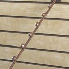 6 Slatwall Waterfall Faceouts Bronze 6 Ball Cascading Boutique Retail Display