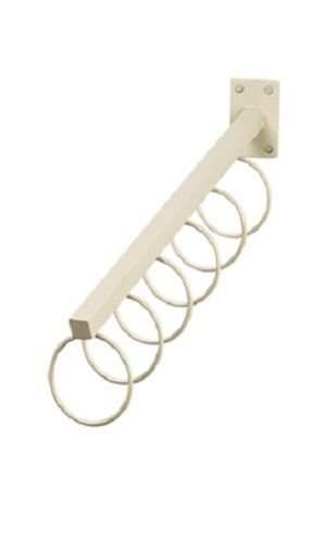 10 Wall Mount Waterfall 16"" Ivory Scarf Scarves Loops Cascading Faceouts