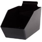 10 Slatwall Bins Dump Acrylic Black 9 