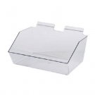 6 Slatwall Bins Dump Acrylic Clear 12