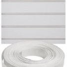 Vinyl Inserts Slatwall White Panel Shelving Display 130 ft 1 Roll Decorative