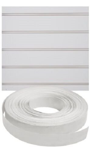 Vinyl Inserts Slatwall White Panel Shelving Display 130 ft 1 Roll Decorative
