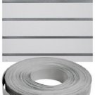 Vinyl Inserts Slatwall Panel SILVER Shelving Display 390 ft Total 3 130' Rolls