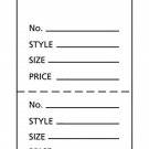 1000 Perforated Tags Price Sale 1 