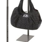 Counter Top Display Purse Stand Costumer Handbag Grey Adjustable 24"" - 36""