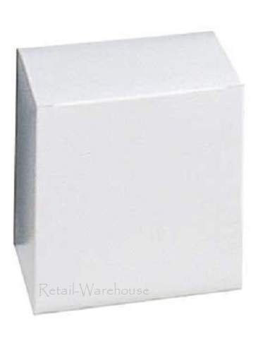 Boxes Gift 100 White 6 x 6 x 6 Cardboard Cup Saucer Box Merchandise Card Board