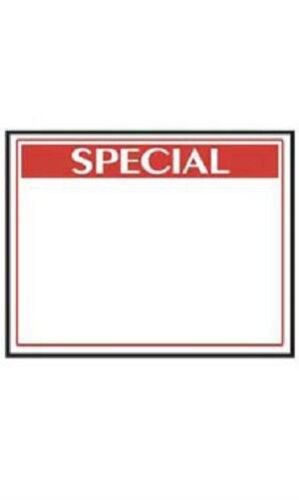 200 Red White Special Sign 5 