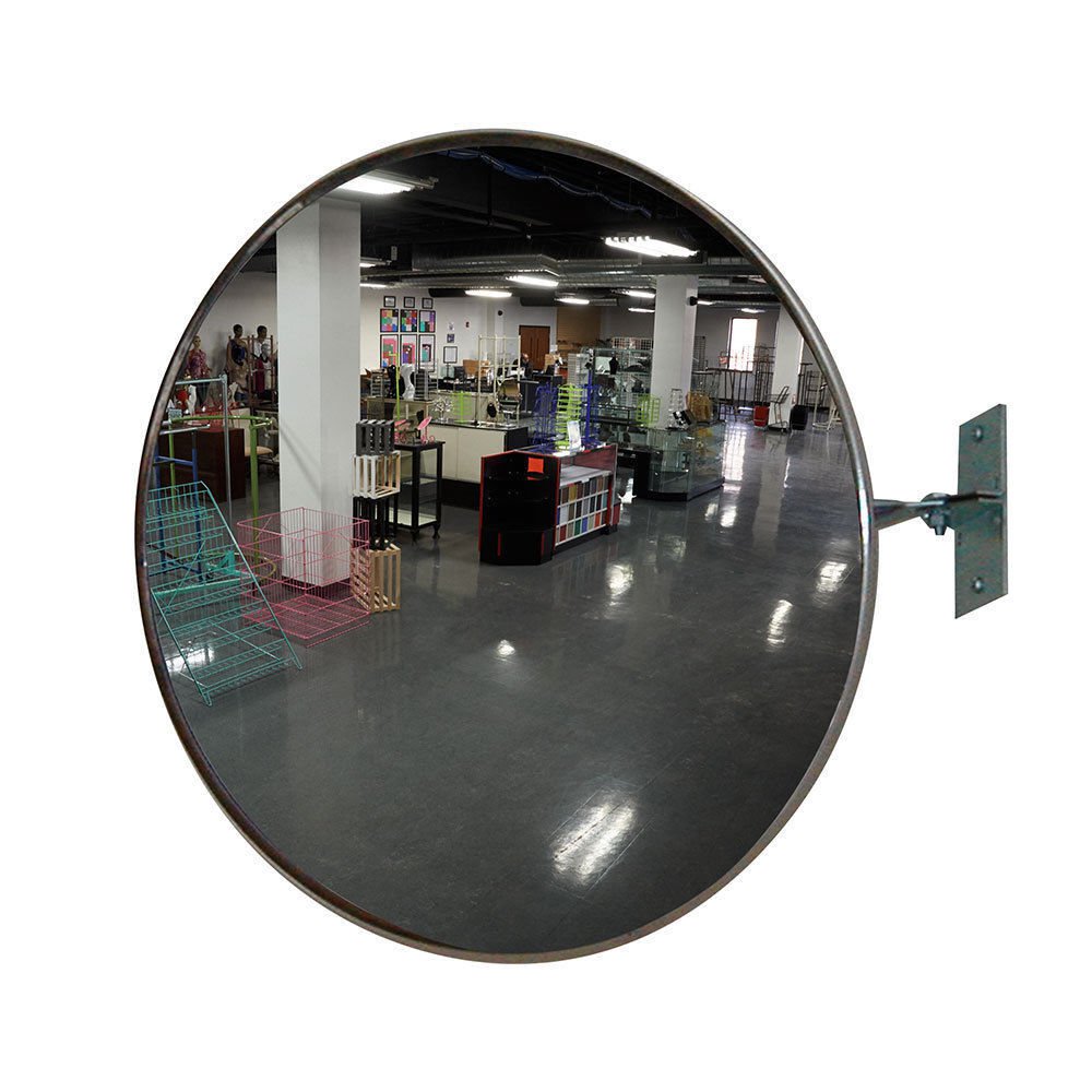 Convex Security Mirror With Swivel Mount 18"" Viewing Distance Approximately 15