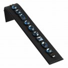 10 Ramp Bracelet Displays Black Faux Leather 7