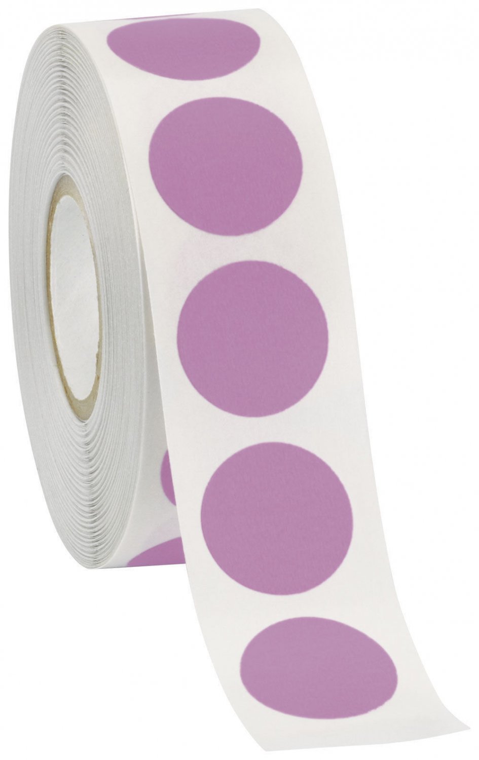 Self Adhesive Labels 3/4"" Dot Circle Stickers Lavender Purple 1000 Labels