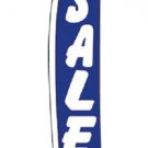 Flutter Wave Flag Sign Sale Retail Advertising 134"" x 32"" Outdoor Polyester