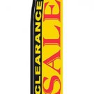 Flutter Wave Flag Clearance Sale Sign Retail Advertising 134"" x 32"" Outdoor