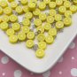 10 Clay Lemon Citrus Slice Pendant, Cute Fruit Charms Ready To Ship Free Shipping