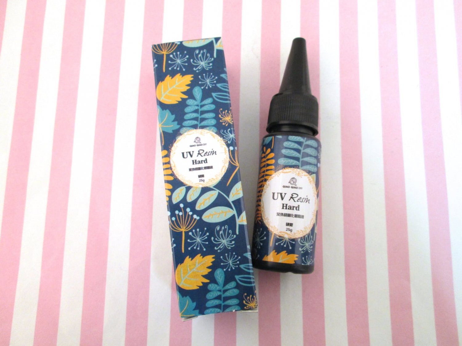1 Bottle Transparent UV Resin Hard 25g