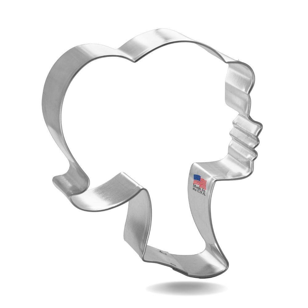 Doll Head 4.25 Inch Cookie Cutter