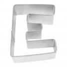 Alphabet Letter E Sturdy Tinplated Steel Cookie Cutter New !!