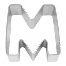 Alphabet Letter M Sturdy Tinplated Steel Cookie Cutter New !!