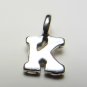 925 Sterling Silver Miniature A-Z Alphabet Letter Charm Tiny Letter