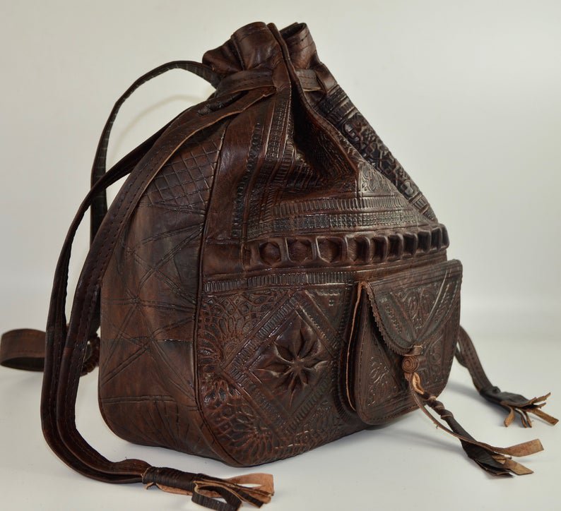 *New* Leather Bucket Bag