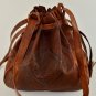 Leather Bucket Bag-Premium Leather-