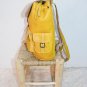 Yellow Premium Leather Backpack