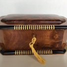 Makeup and  Jewelry Wooden Box  with Mirror-