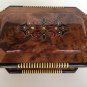 Makeup and Jewelry Wooden Box with Mirror-