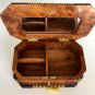 Makeup and Jewelry Wooden Box with Mirror-