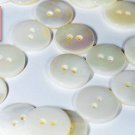 High Grade Natural (River) Mother of Pearl Cardigan Buttons (8 Pcs) ø23.0mm 2 Sewing Holes