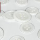 High Grade Natural (River) Mother of Pearl Cardigan Buttons (8 Pcs) ø23.0mm 4 Sewing Holes