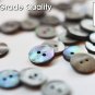 High Grade Blue/Grey (River) Mother of Pearl Shirt Buttons 15 Pcs) &Atilde;&cedil;12.0mm 2 Sewing Holes