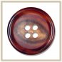 Set of Genuine Buffalo Bone Blazer/Jacket Buttons - Brown (3 Large &Atilde;&cedil;23.0mm 7 Small &Atilde;&cedil;15.0mm)