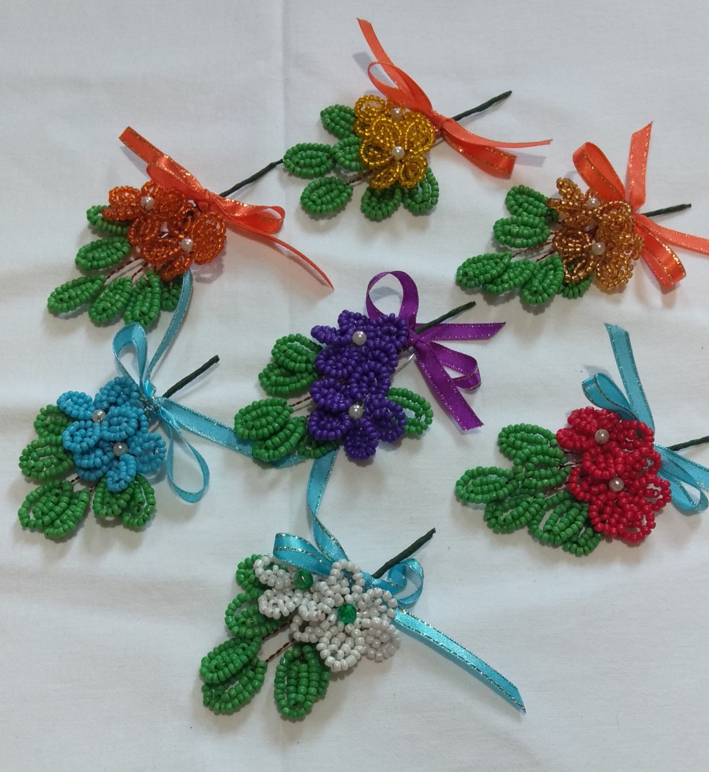 Wedding Pins (Beaded)