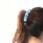 Handmade Red Flower Banana Hair Clip Barrette Floral Hair Hair Tie Medium size for girls