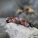 Handmade Brown Flower Banana Hair Clip Barrette Floral Hair Hair Tie Medium size for girls