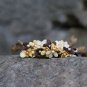Handmade Yellow Flower Banana Hair Clip Barrette Natue Floral Hair Hair Tie Medium size for girls
