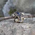 Acetate Acrylic Rose Flower Barrette Leopard Resin Barrette Animal Print Hair Clip Hair Pin