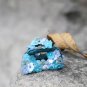 Small Blue Nature Handmade Flower Hair Clip Crystal Hair Claw Floral  Blossom FlowerJaw Clip