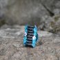 Small Blue Nature Handmade Flower Hair Clip Crystal Hair Claw Floral  Blossom FlowerJaw Clip